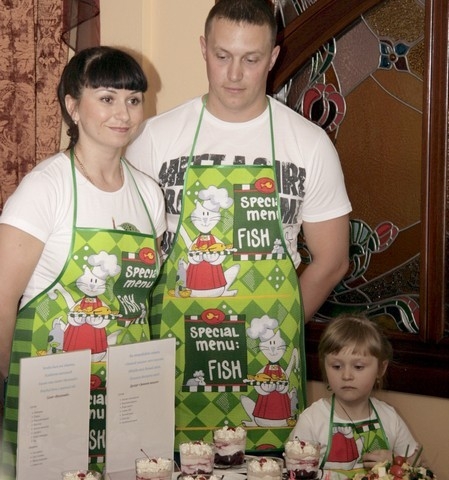 Приготовленные блюда семьи Борисовых на суд жюри